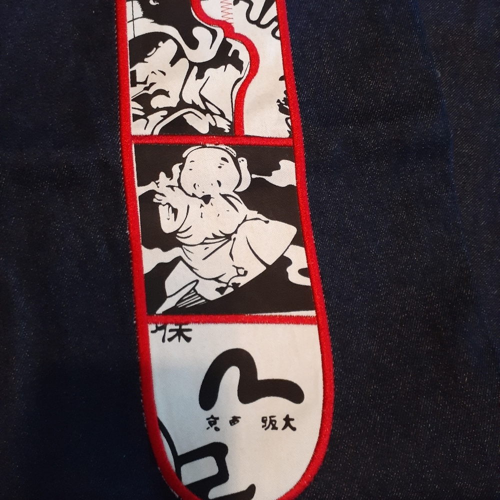 Evisu Genes Jeans Size 38 Japan Button Fly… - Picture 4 of 11